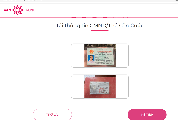 Tải ảnh CCCD cả 2 mặt