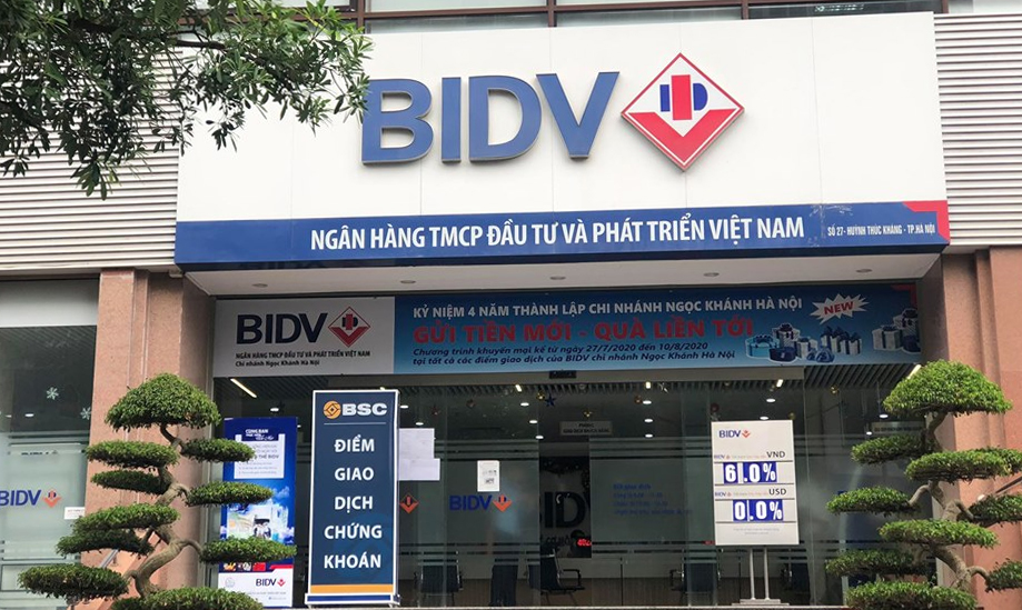 BIDV - Ngân hàng TMCP Đầu tư và Phát triển Việt Nam