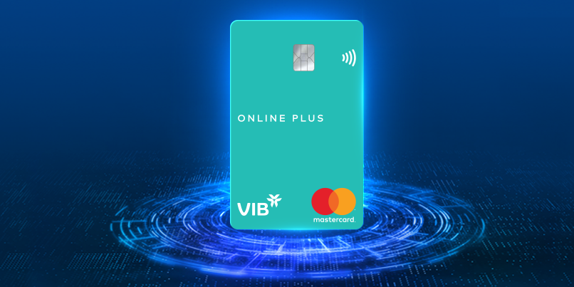 Thẻ tín dụng VIB Online Plus.