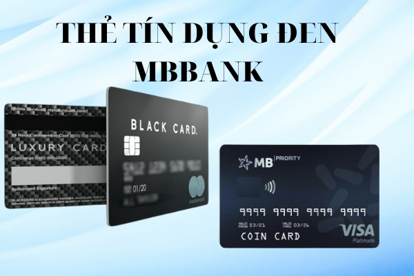 Biểu phí thẻ đen MB Bank.