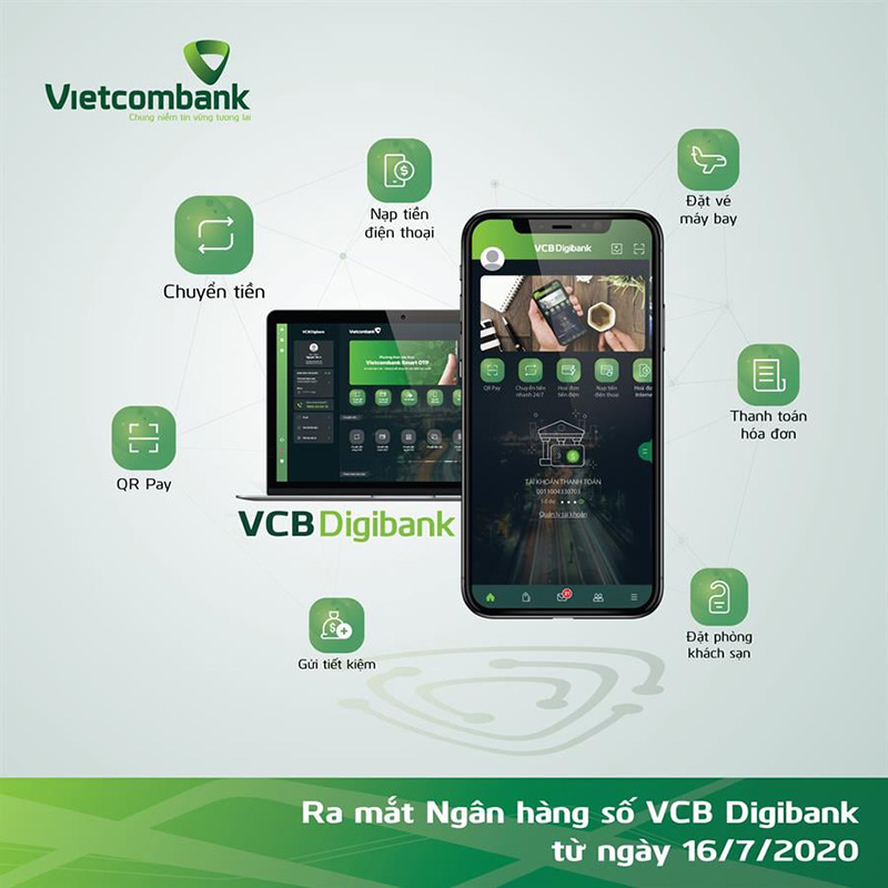 Thủ tục đăng ký Vietcombank E-Banking